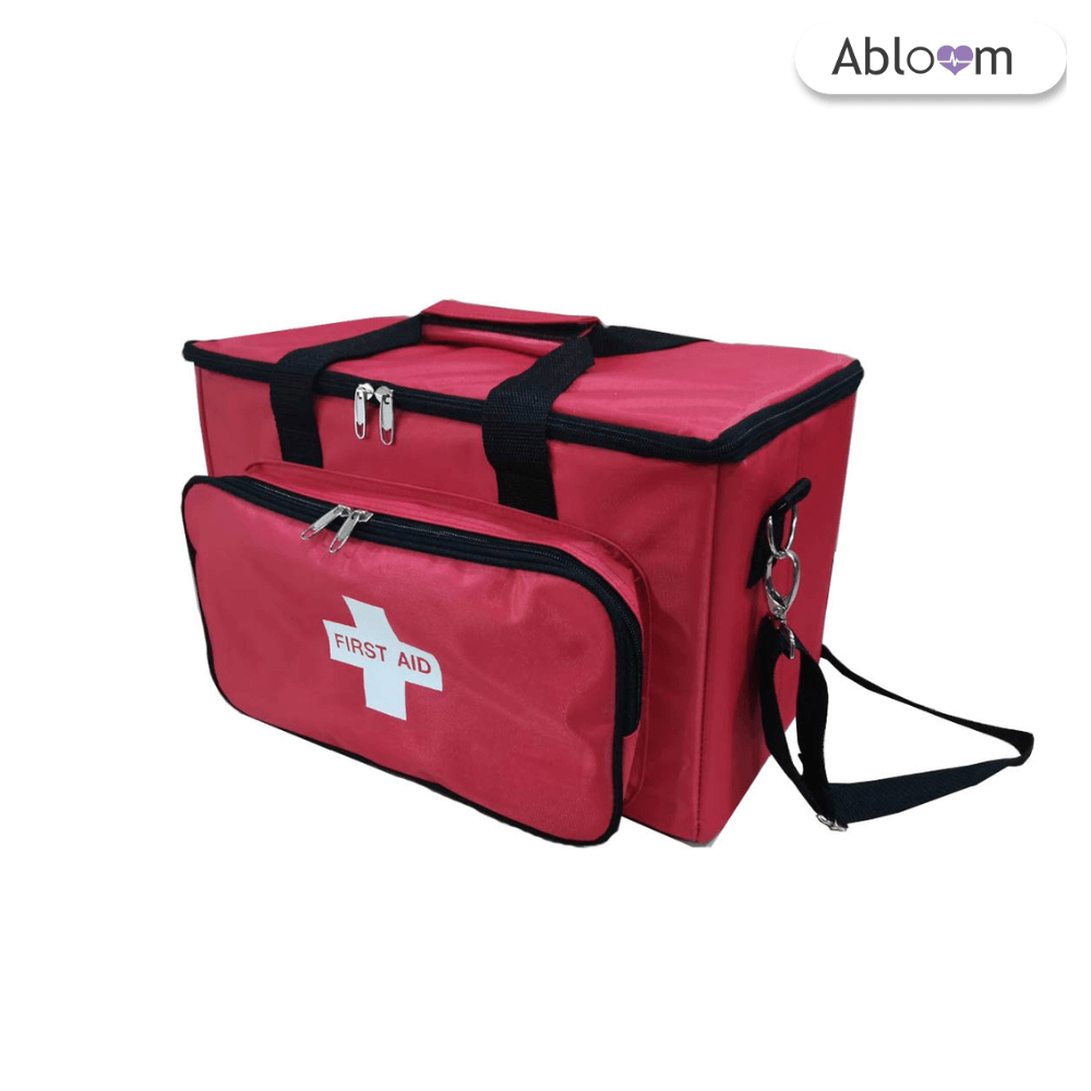เซ็ตกระเป๋าแพทย์ และอุปกรณ์ปฐมพยาบาล ABLOOM สีแดงขนาดใหญ่ 0040144005059_L